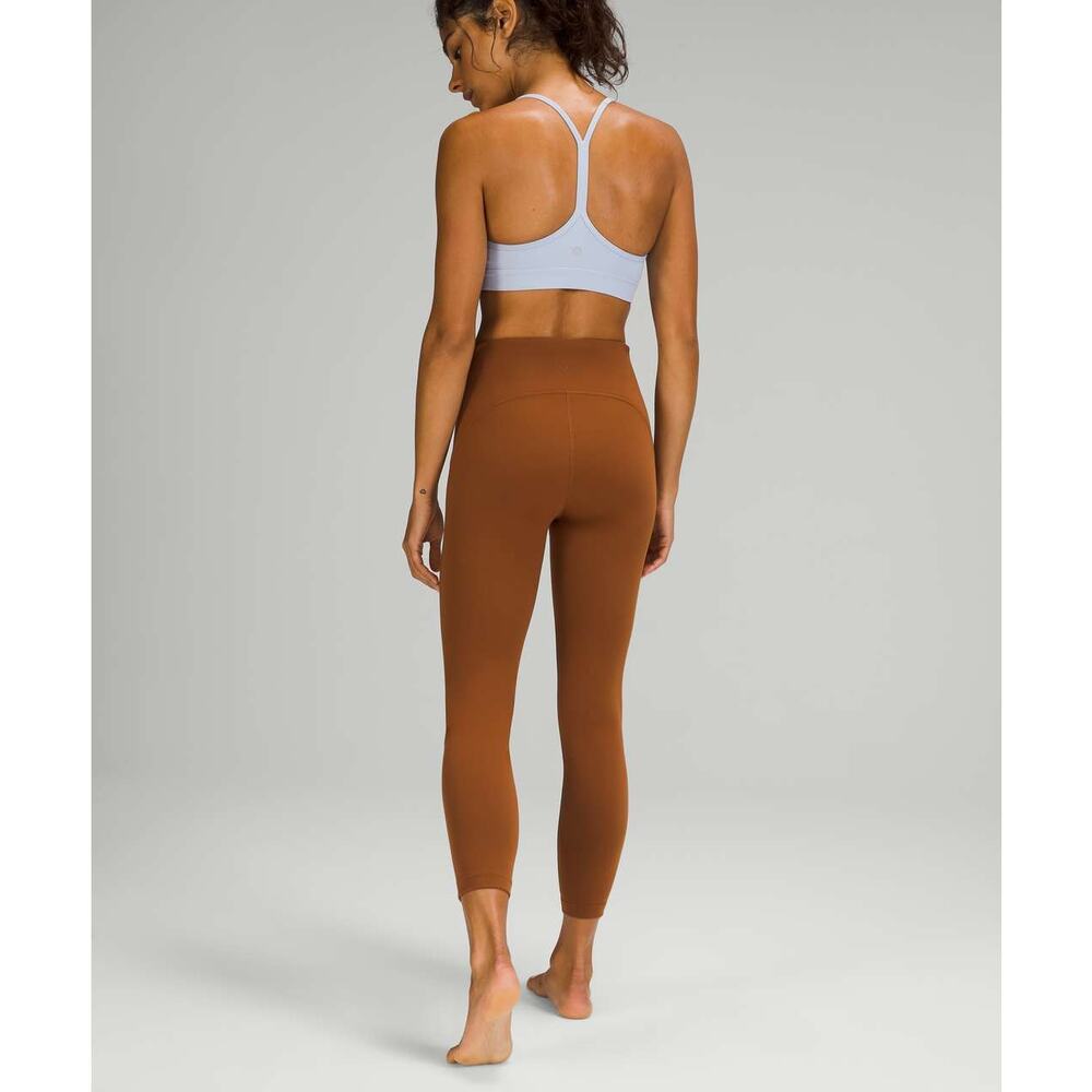 Lululemon Instill High-Rise Tight 25" Size 0 Copper Brown